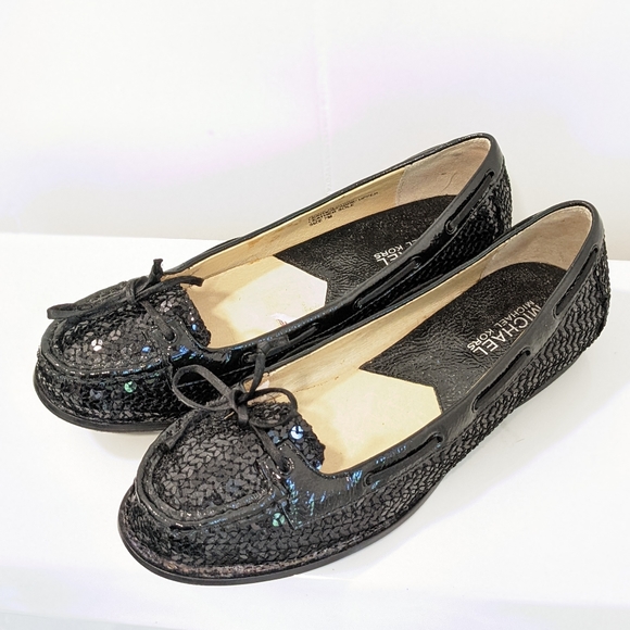 Michael kors leather and sequin loafers - Picture 16 of 16